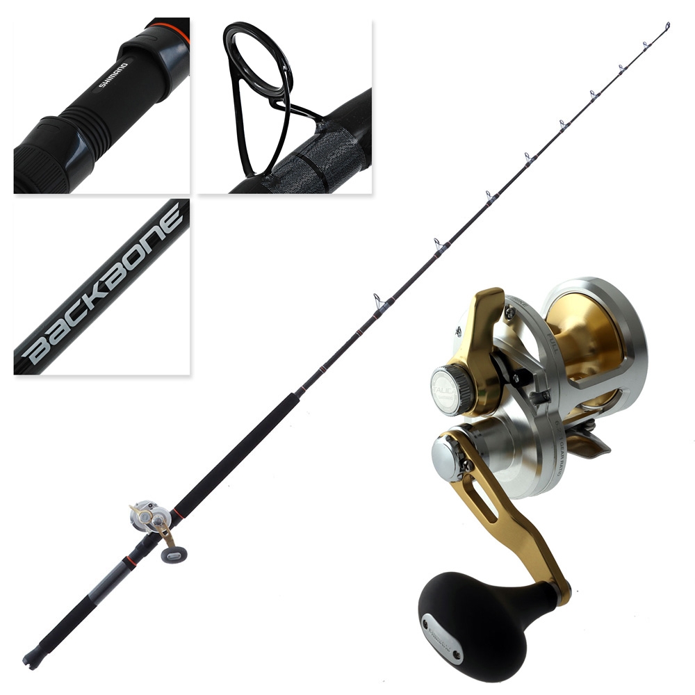 Shimano Talica 8 Backbone Boat Combo 6ft 6in 10-15kg 1pc