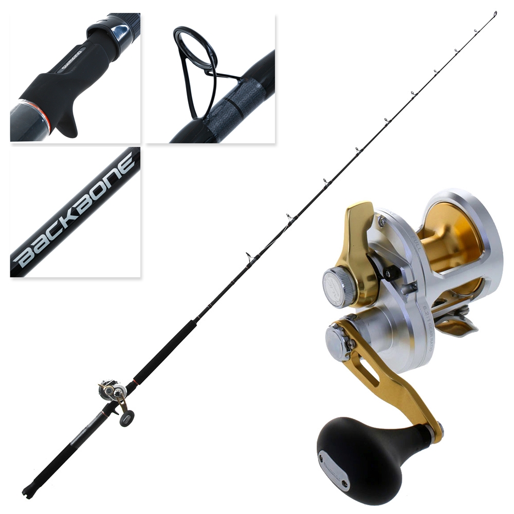 Shimano Talica 8 Backbone Overhead Boat Combo 7ft 6-10kg 1pc