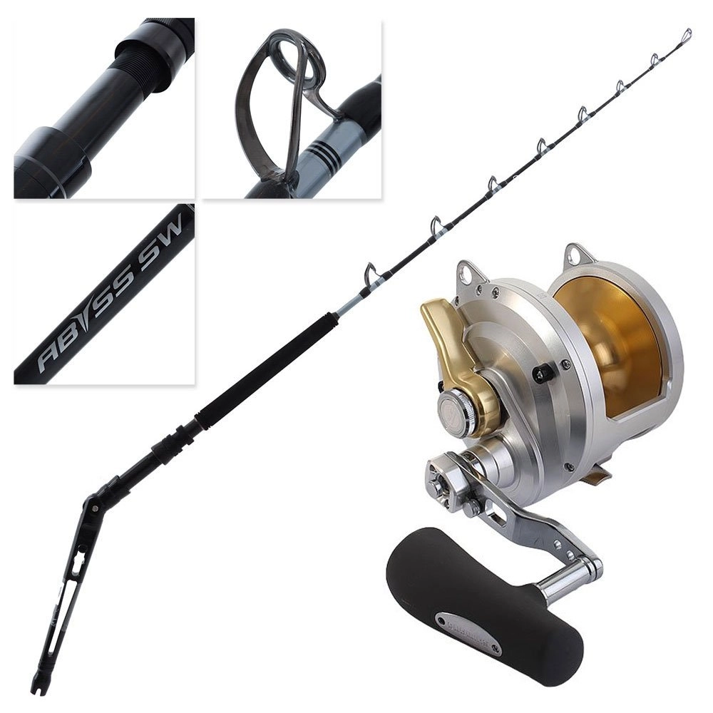 Buy Shimano Talica 50 II Abyss SW Adjustable Butt 2-Speed Game Combo 5ft 6in 60-100lbs 2pc online at Marine-Deals.co.nz Buy Shimano Talica 50 II Abyss SW Adjustable Butt 2-Speed Game Combo 5ft 6in 60-100lbs 2pc online at Marine-Deals.co.nz