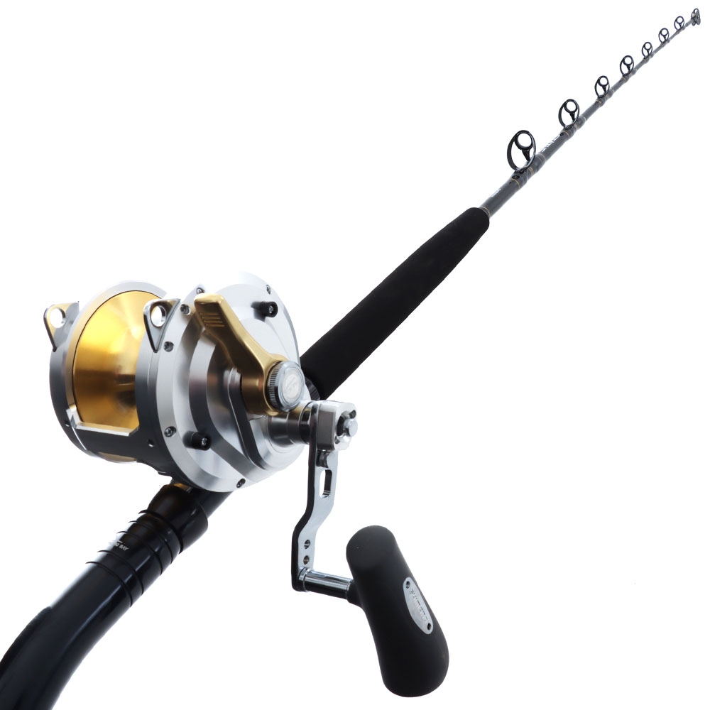 Shimano Talica 50 Status Blue Water Bent Butt Game Combo 5ft 6in 24-37kg 2pc