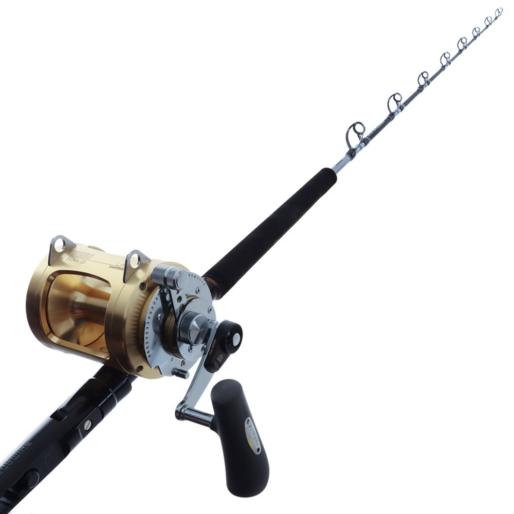 Shimano Tiagra 50 WLRSA Abyss SW Adjustable Butt Game Combo 5ft 6in 60-100lbs 2pc