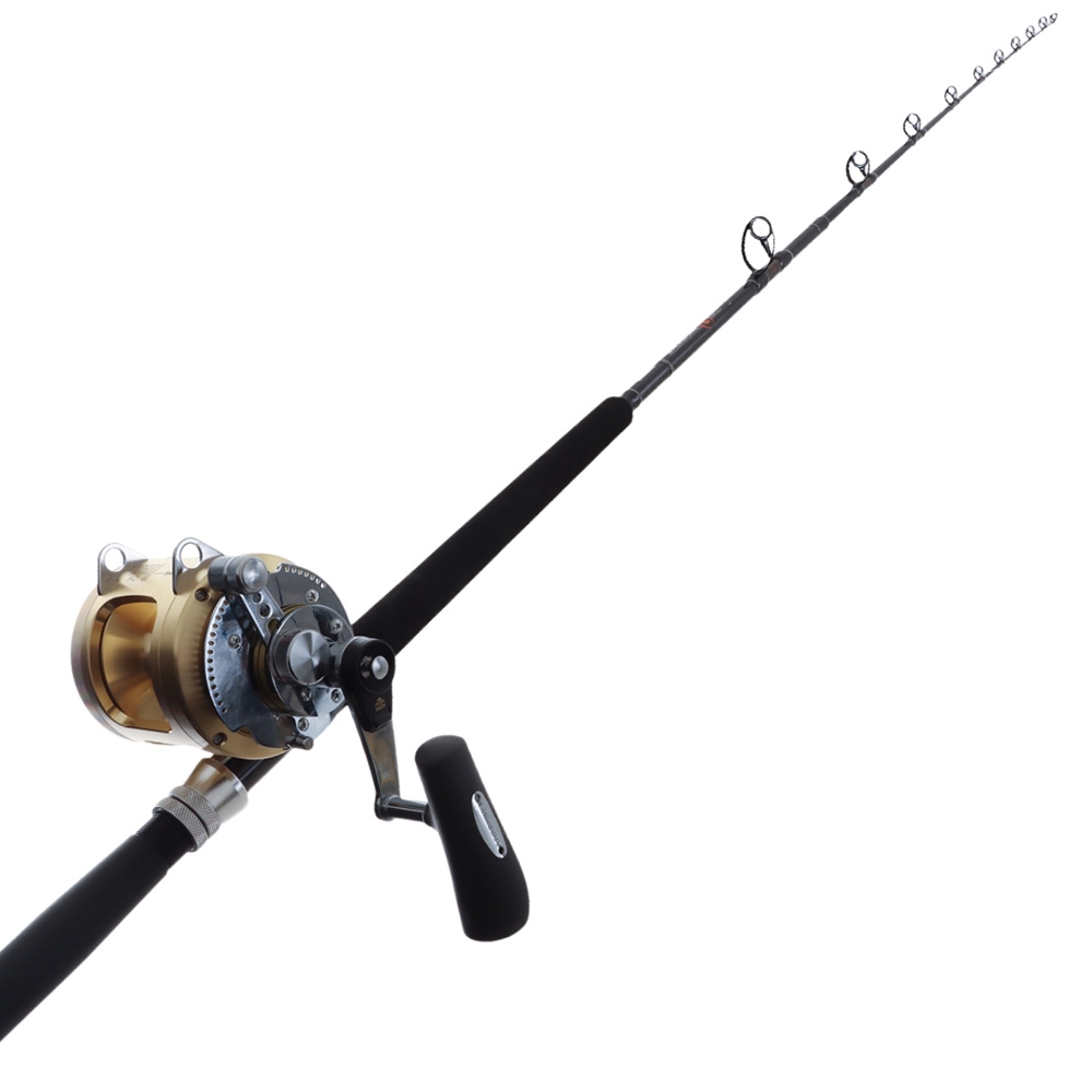Shimano Tiagra 50 A Backbone Overhead Land Based Game Combo 8ft 15-24kg 2pc