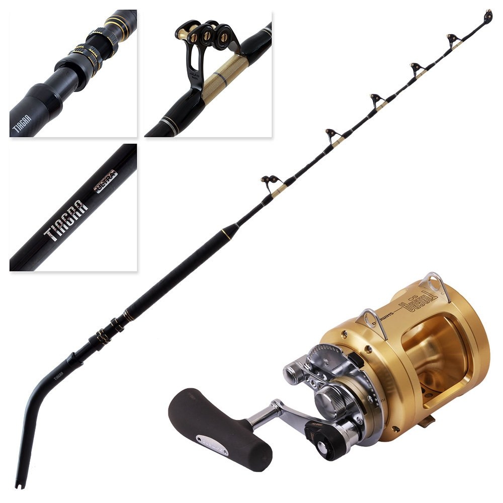 Shimano Tiagra 50 A Ultra Stand-Up Roller Game Combo 5ft 5in 50lb 2pc