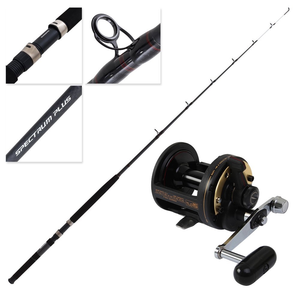 Shimano Triton TLD 15 Spectrum Plus Boat Combo 6ft 8-12kg 1pc