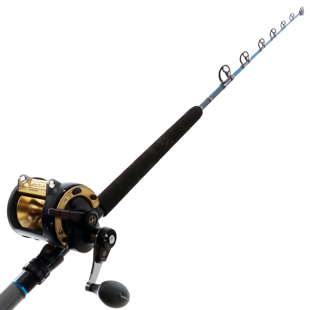 Shimano Triton TLD-30 Traveller 2-Speed Roller Tip Game Combo 5ft 6in 50lb 3pc