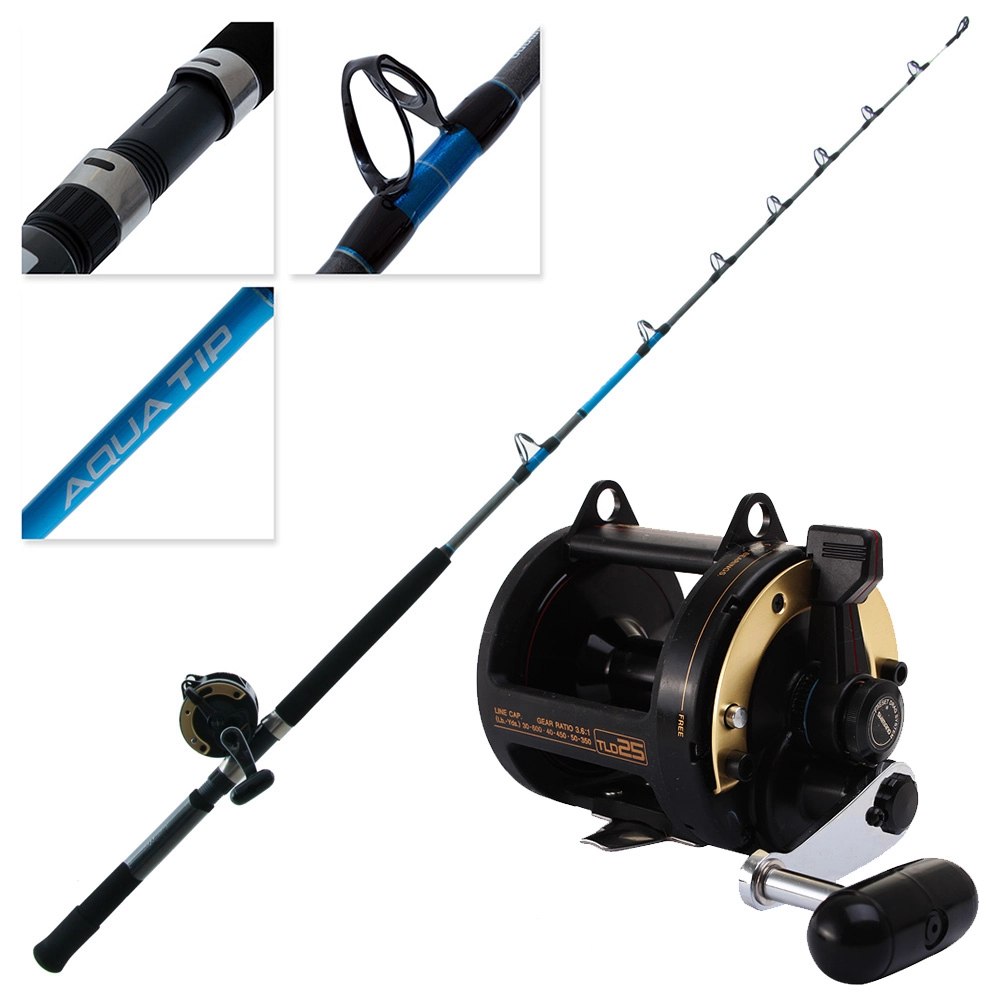 offshore trolling rod for shimano tld 25 Combo on a Black Hook 6' 20-50lb Stand-Up Rod The Shimano TLD Combos are big on value and perfectly matched for anglers looking for a high quality setup that isnt going to break the bank Tld 25 Fishing Reel |