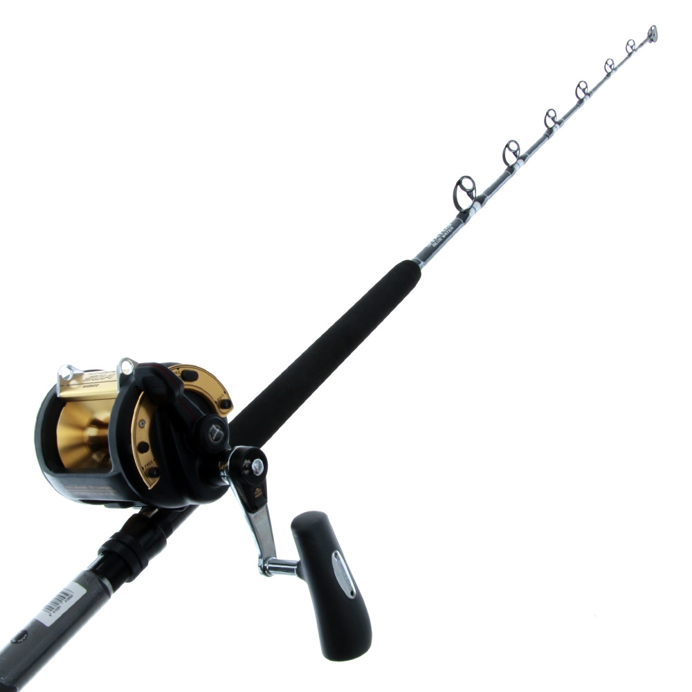 Shimano TLD 50 Status Blue Water RT 2-Speed LRS Drag Game Combo 5ft 6in 37kg 1pc