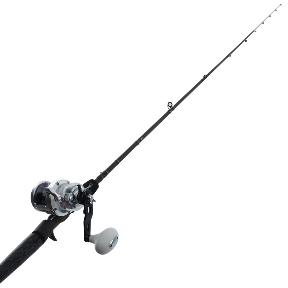 Shimano Trinidad 12 A  Blackout Engetsu Heavy OH Slow Jig Combo 6ft 6in 20-30lb 2pc