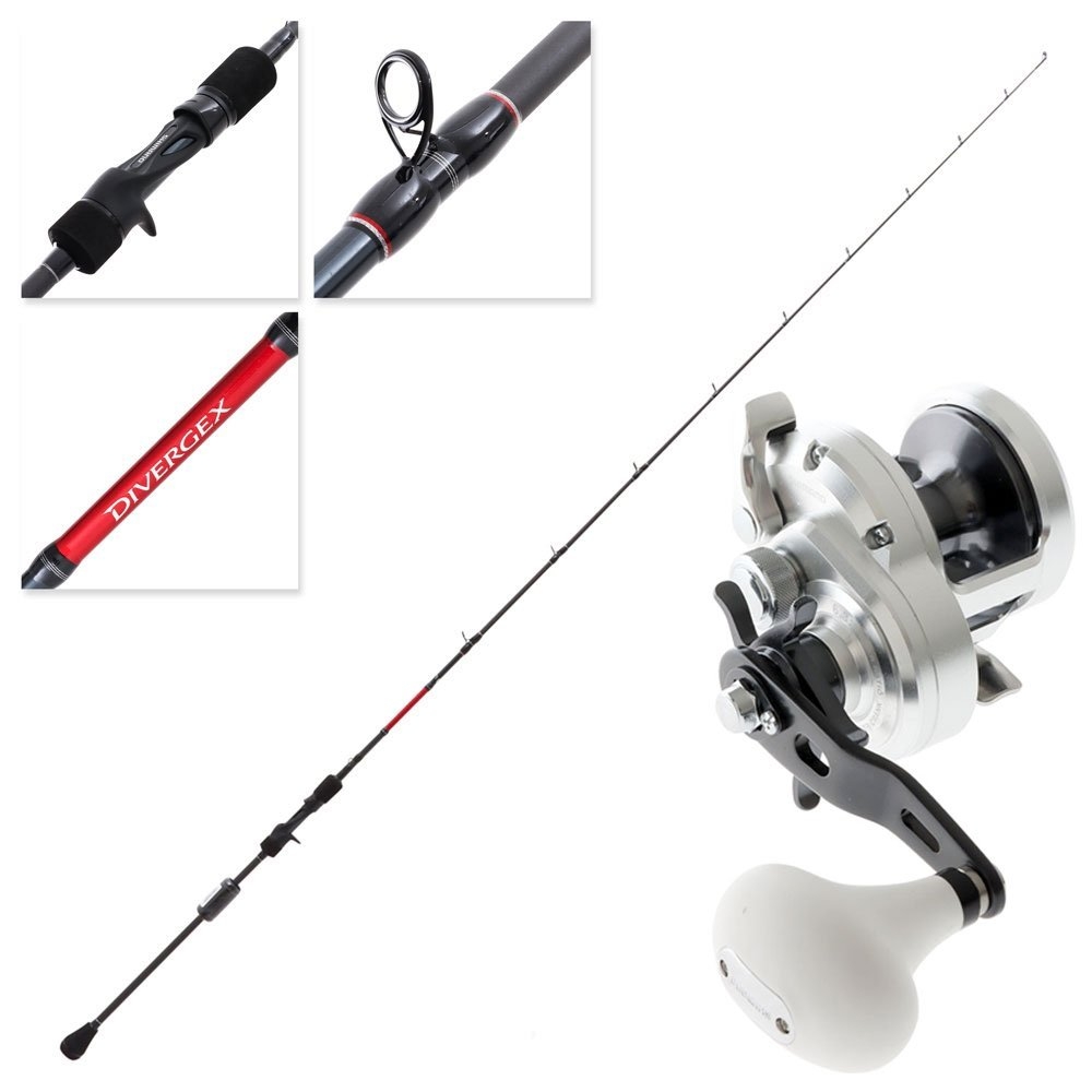 Shimano Trinidad 12 A Divergex OH Slow Jig Combo 6ft 8in PE2 1pc