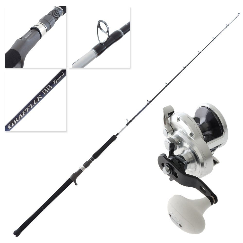 Shimano Trinidad 16 A Grappler BB Type J B566 OH Jig Combo 5ft 6in 300g 2pc
