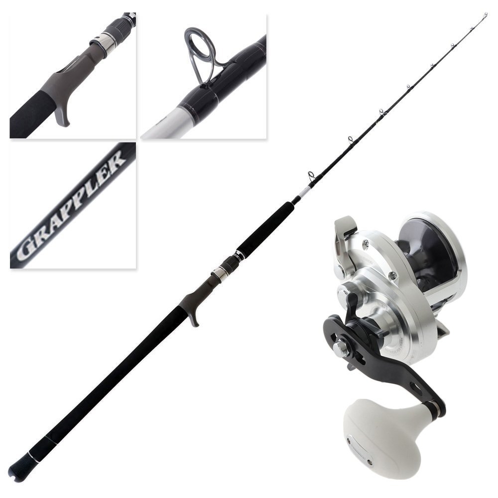 Shimano Trinidad 16 A 25 Grappler Type J B566 OH Jig Combo 5ft 6in 300g 2pc