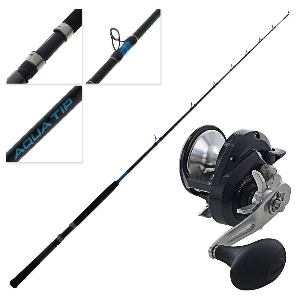 Shimano Torium 16A HG 25 Aquatip Left Hand Overhead Boat Combo 6ft 15kg 1pc