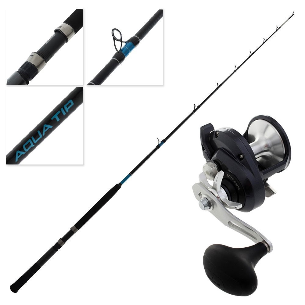 Shimano Torium 20HG 25 Aquatip Overhead Boat Combo 6ft 15kg 1pc
