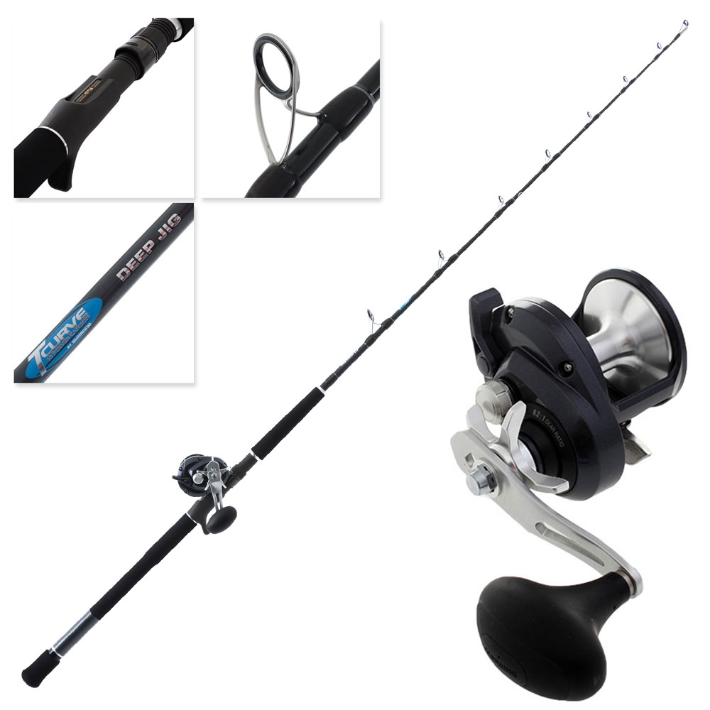 Shimano Torium 20HG TCurve Overhead Deep Jig Combo 5ft 8in 37kg 2pc