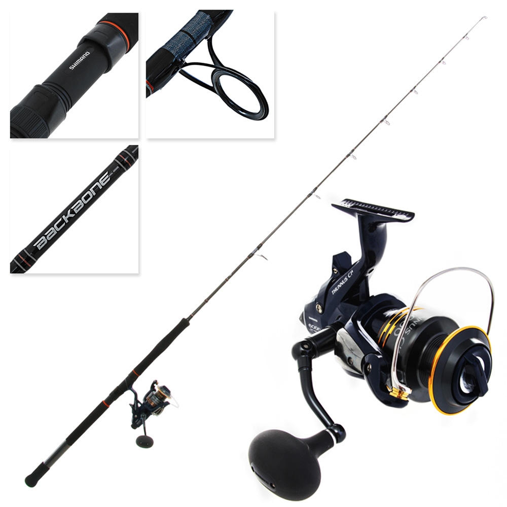 Shimano Thunnus 6000 F Ci4 Backbone Strayline Combo 7ft 6-10kg 1pc