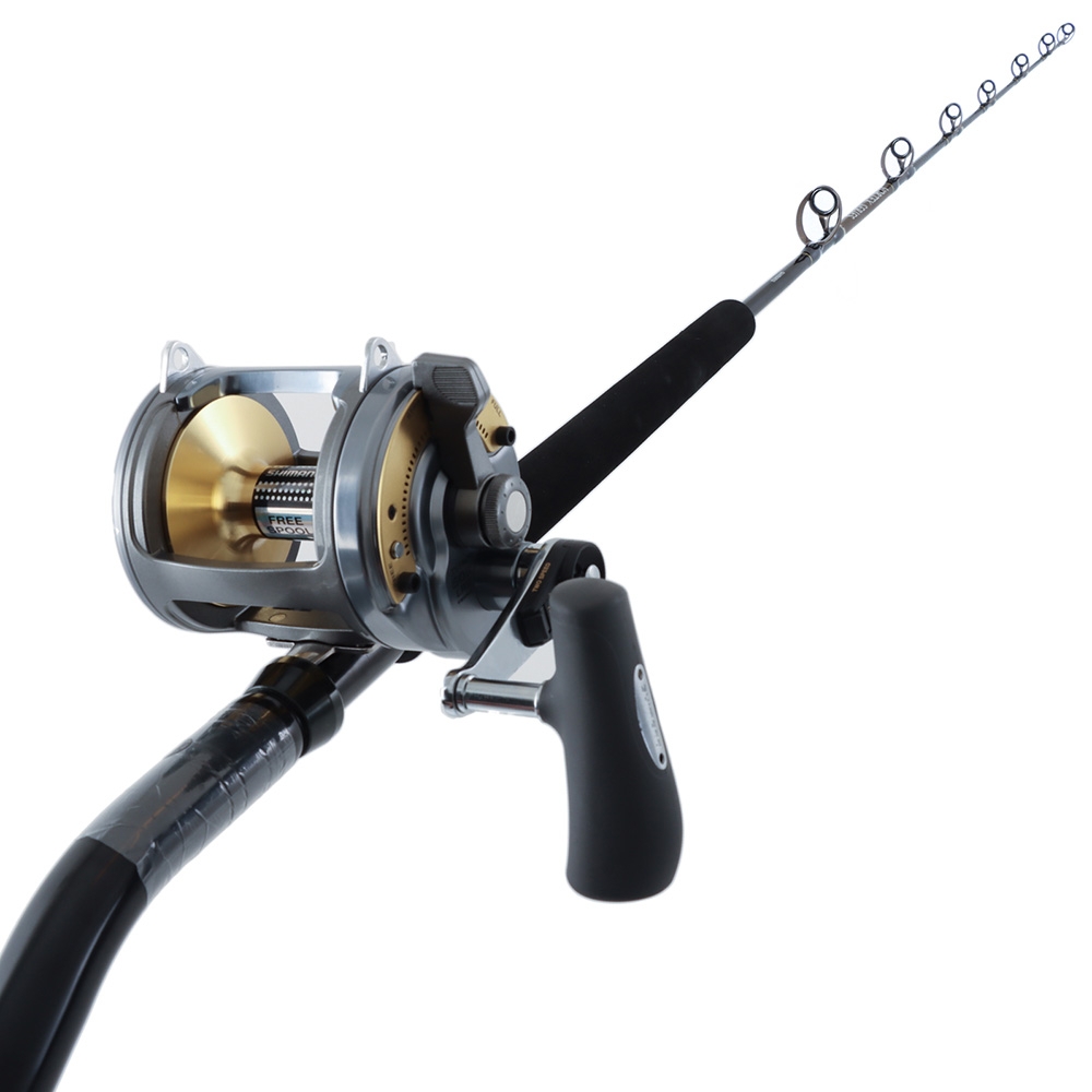 Shimano Tyrnos 50 LRS Vortex Bent Butt 2-Speed Deep Drop Combo 5ft 7in 50lb 2pc
