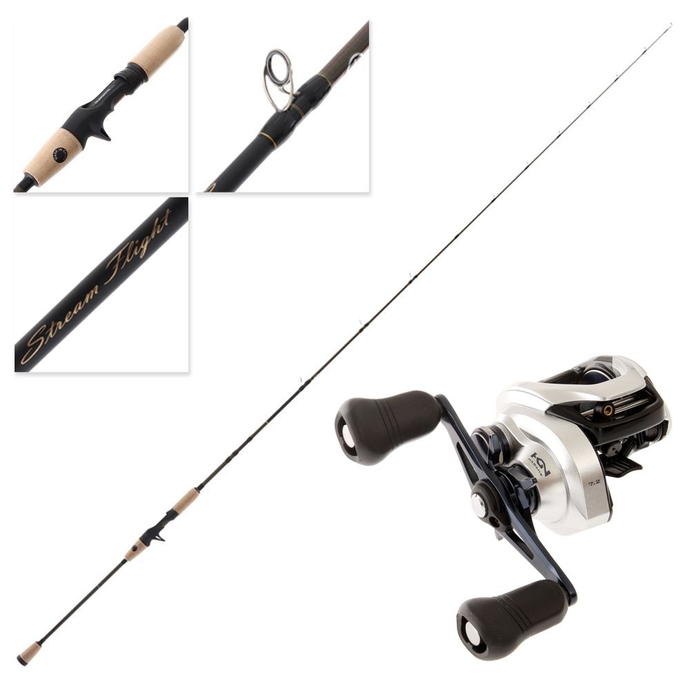 Shimano Tranx 200A-HG Stream Flight ML Overhead Freshwater Combo 6ft 3in 3-6kg 2pc