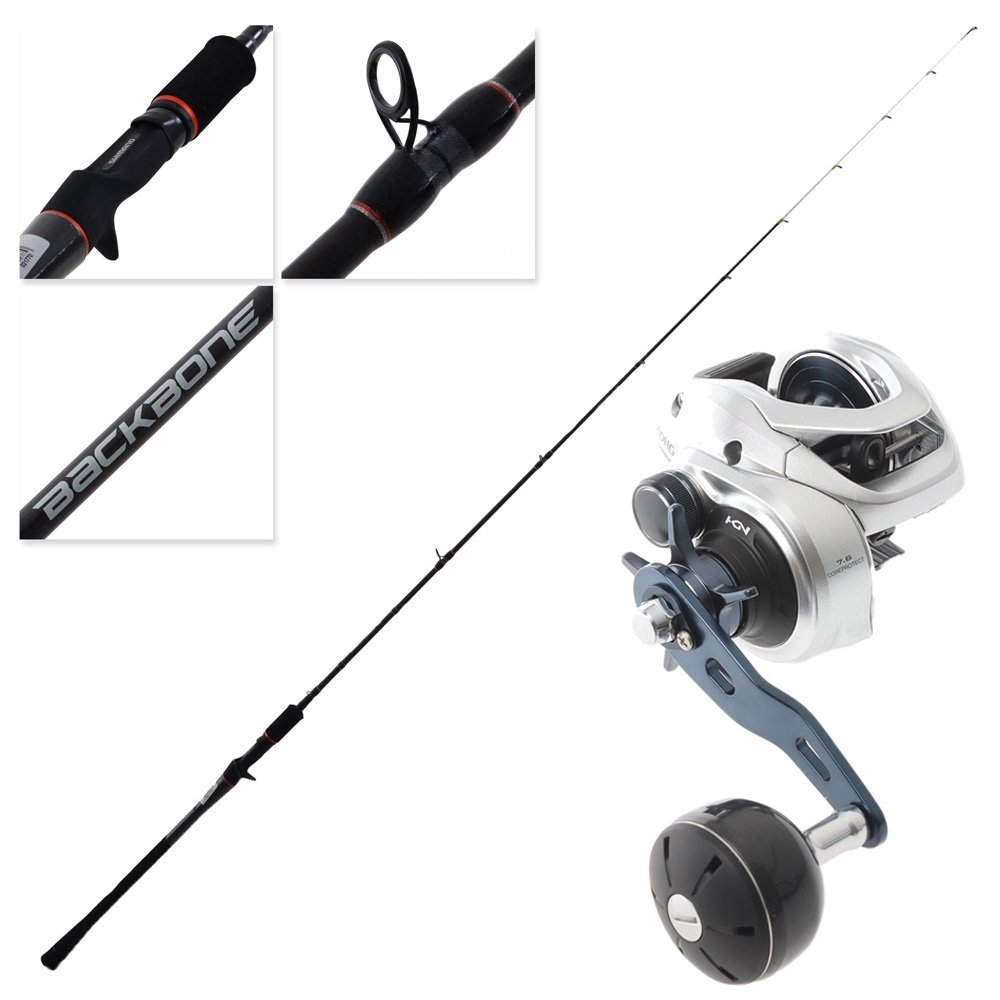 Shimano Tranx 300-HG Backbone Medium Slow Jig Combo 6ft 6in 10-20lb 1pc