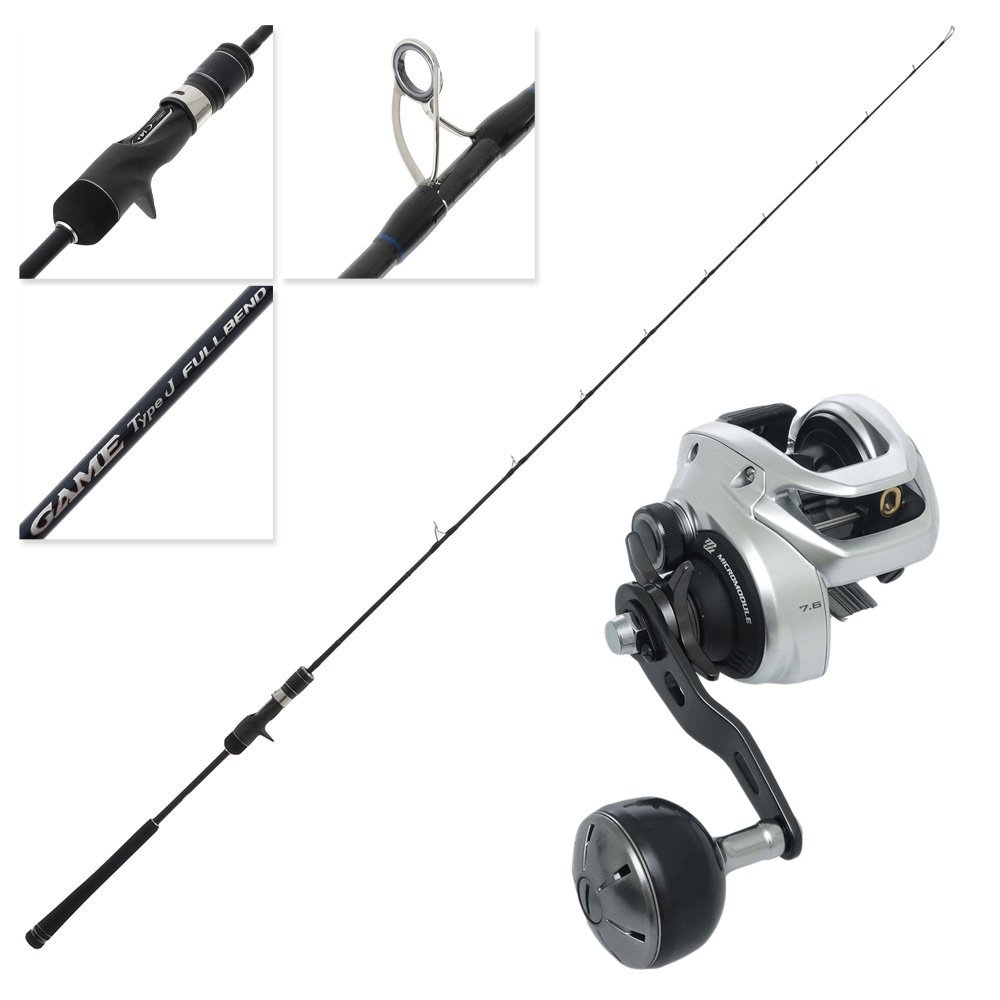 Shimano Tranx 300HG B 24 Game Type J Fullbend B60-4 Jigging Combo 6ft 330g 2pc