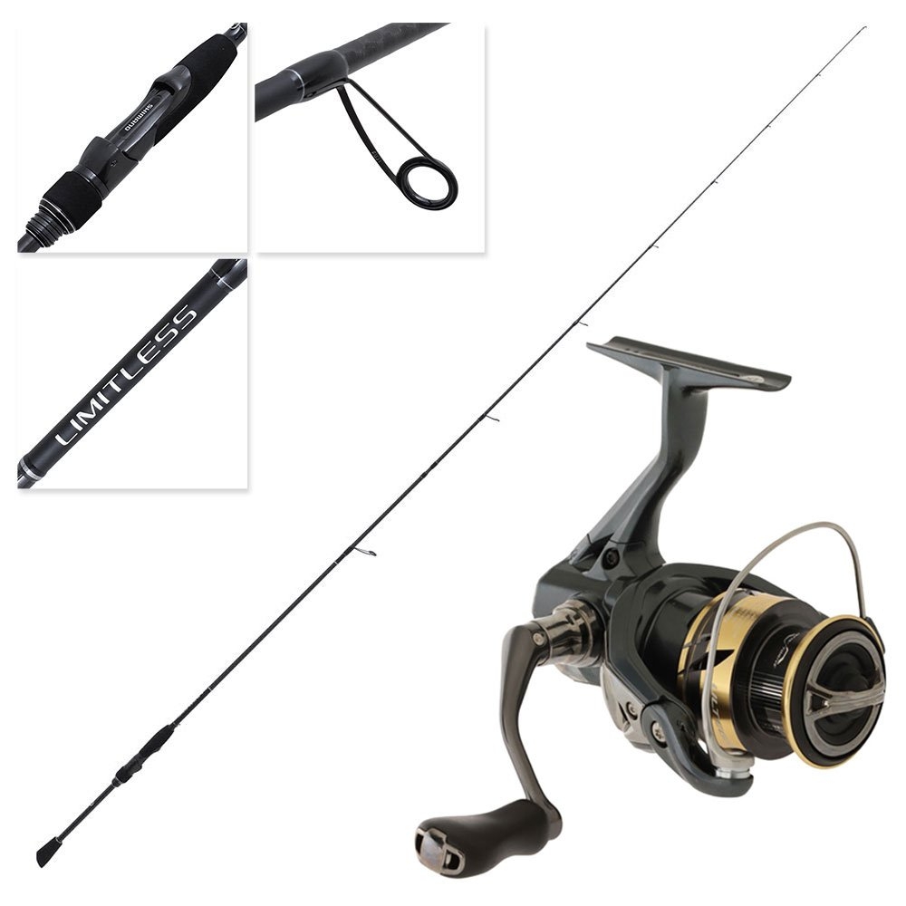 Shimano Ultegra FD 1000 Limitless Light Softbait Spin Combo 7ft 3-5kg 2pc
