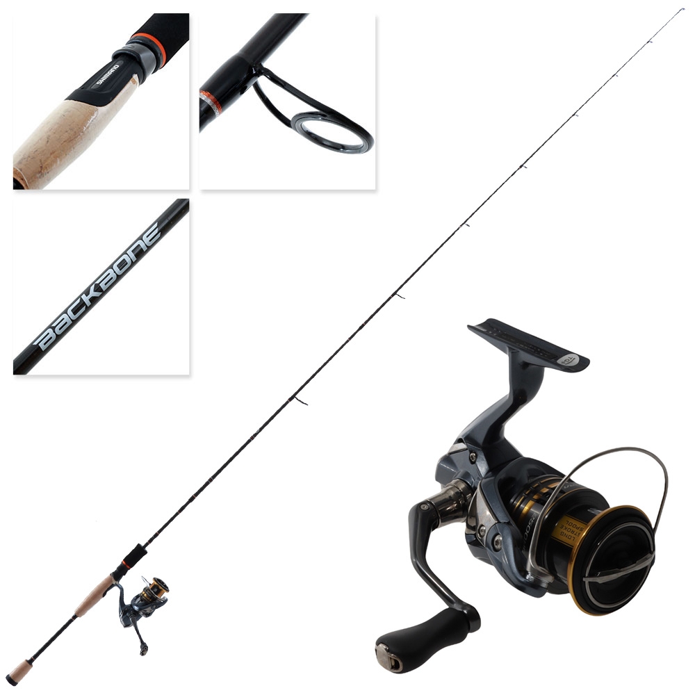 Shimano Ultegra 2500HG FC Backbone Freshwater Travel Spin Combo 7ft 2-5kg 4pc