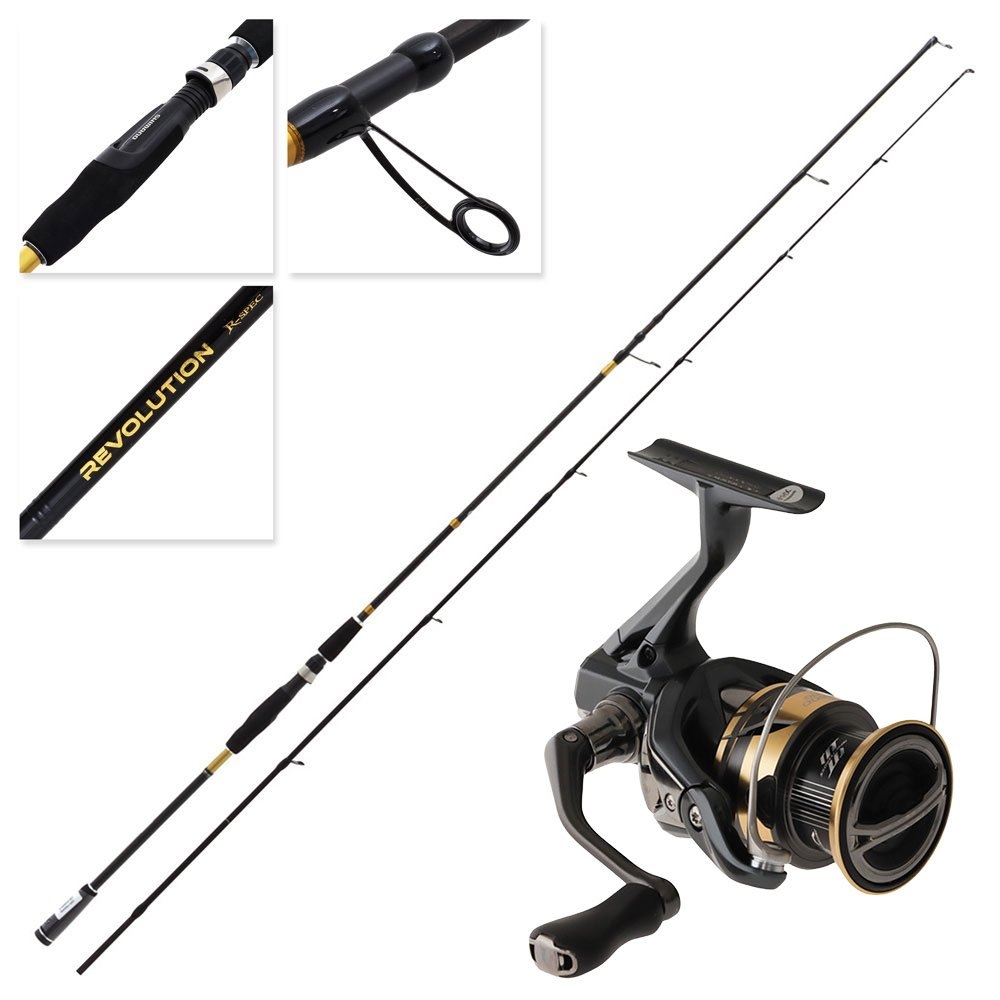 Shimano Ultegra FD 2500 HG Revolution Travel Spin Combo 8ft 6in 2-6kg 5pc