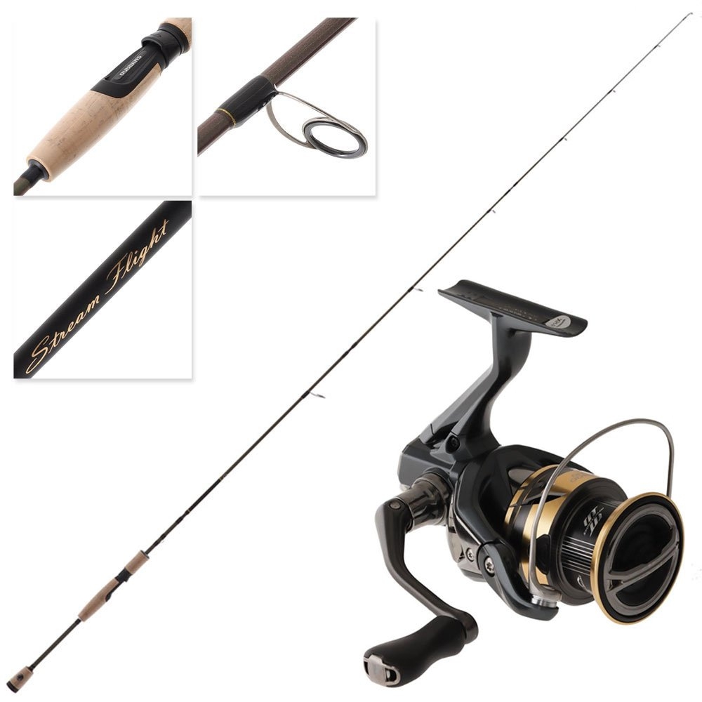 Shimano Ultegra FD 2500 HG Stream Flight Light Spin Freshwater Combo 6ft 6in 2-5kg 4pc