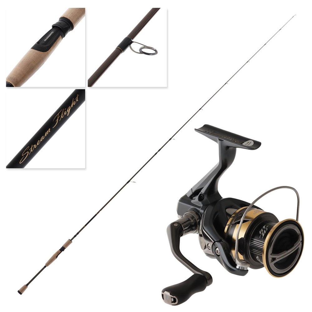 Shimano Ultegra FD 2500 HG Stream Flight Light Spin Freshwater Combo 7ft 2-5kg 2pc