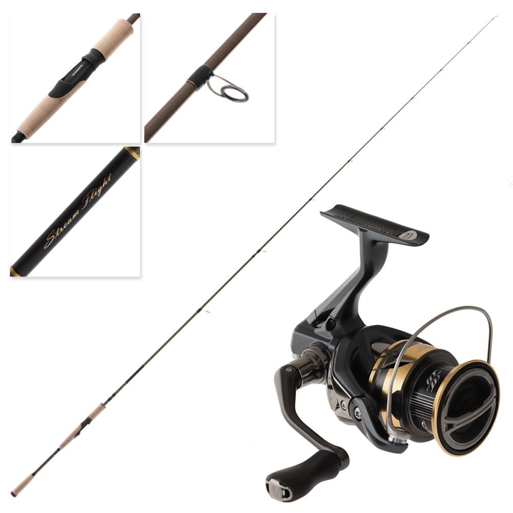 Shimano Ultegra FD 2500 HG Stream Flight Medium Light Spin Freshwater Combo 8ft 3-6kg 2pc