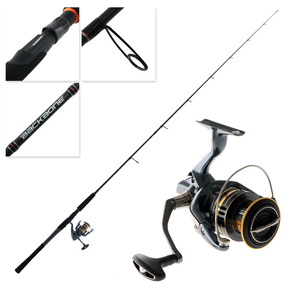 Shimano Ultegra 4000XG FC Backbone Softbait Spin Combo 7ft 5-8kg 2pc