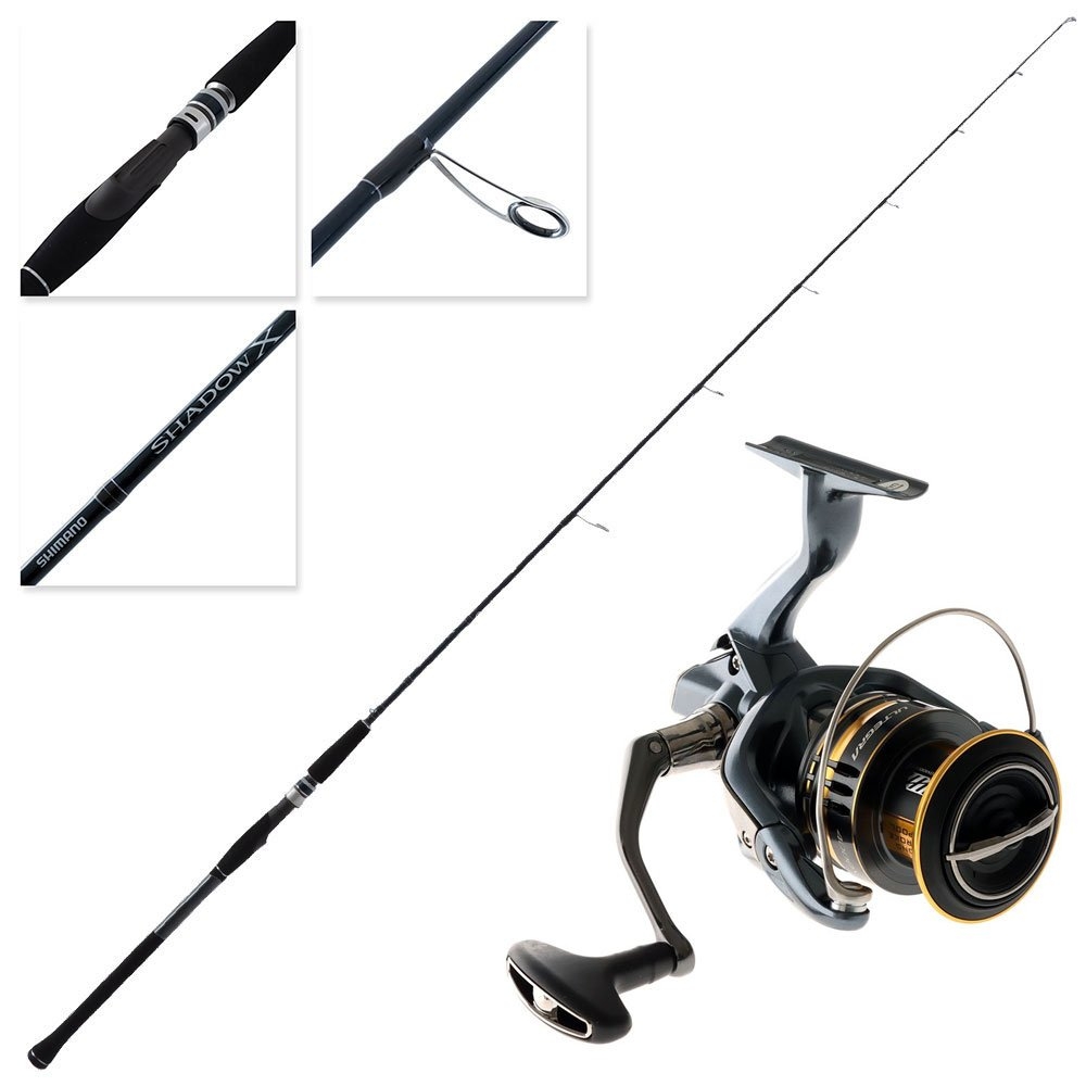 Shimano Ultegra 4000XG FC Shadow X Inshore Slow Jig Spin Combo 6ft 6in PE1.5-2 80-200g 1pc
