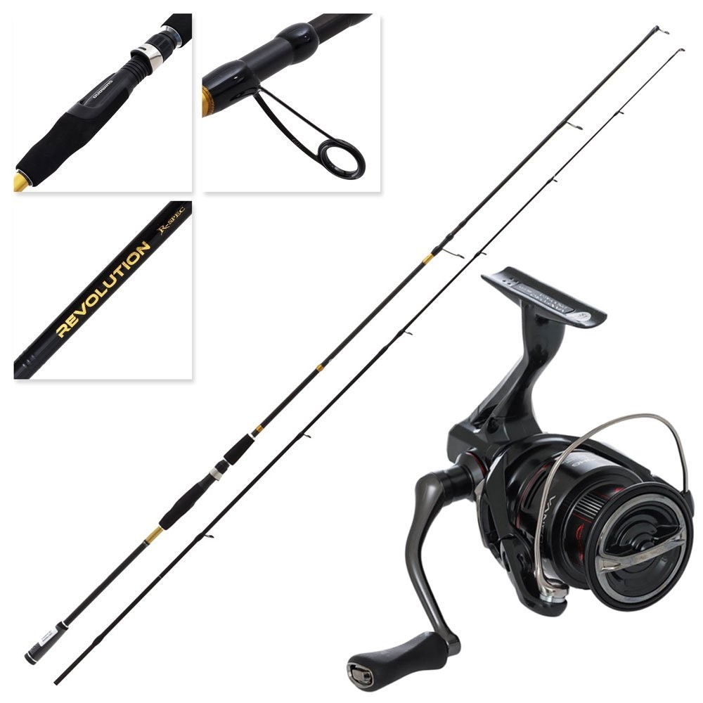 Shimano 24 Vanford 2500 HG A Revolution Travel Spin Combo 8ft 6in 2-6kg 5pc
