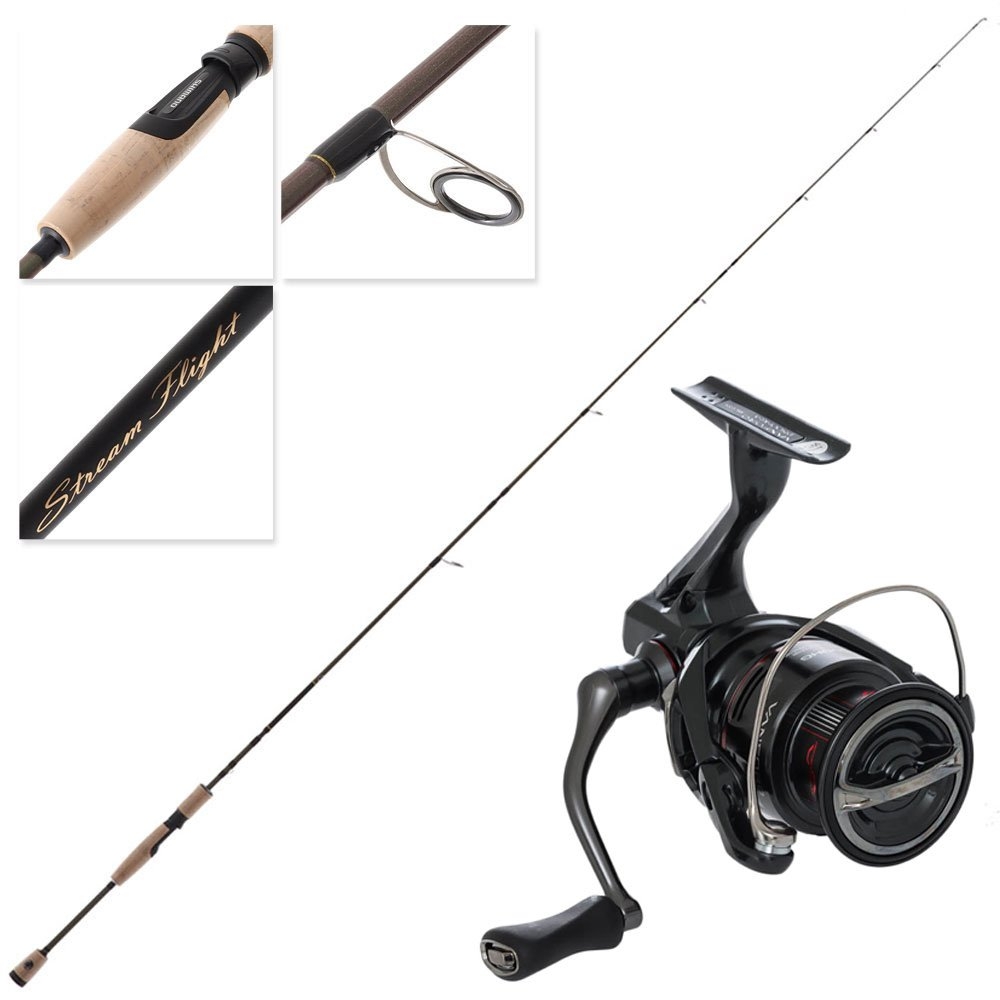 Shimano 24 Vanford 2500 HG A Stream Flight Light Spin Freshwater Combo 6ft 6in 2-5kg 4pc