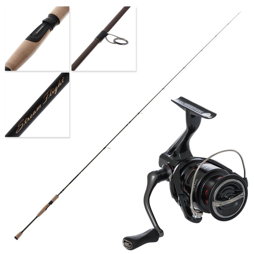 Shimano 24 Vanford 2500 HG A Stream Flight Light Spin Freshwater Combo 7ft 2-5kg 2pc