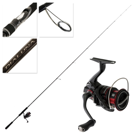 shimano 2018 dialuna s86ml medium light 8'6 fishing spinning rod Inshore Shimano 23 Dialuna S86ML
