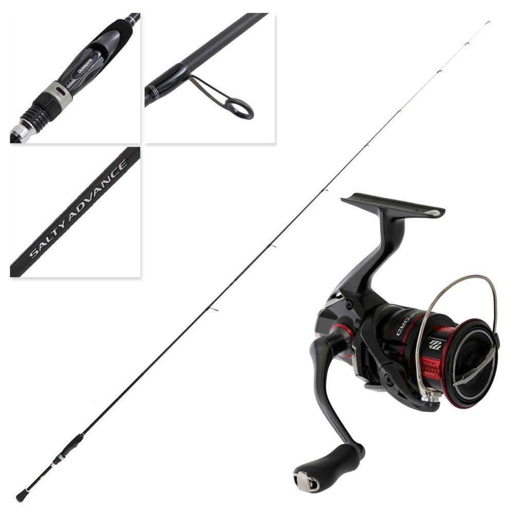 Shimano Vanford 2500 HG Salty Advance Slow Jig Spin Combo 6ft 10in PE0.1-0.6 2pc