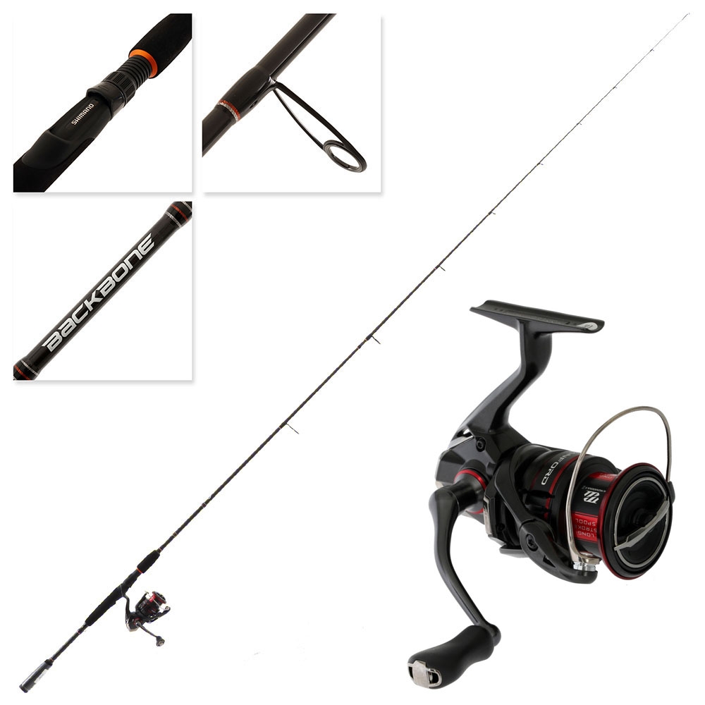Shimano Vanford 2500 HG Backbone Canal Spin Combo 8ft 2-5kg 2pc