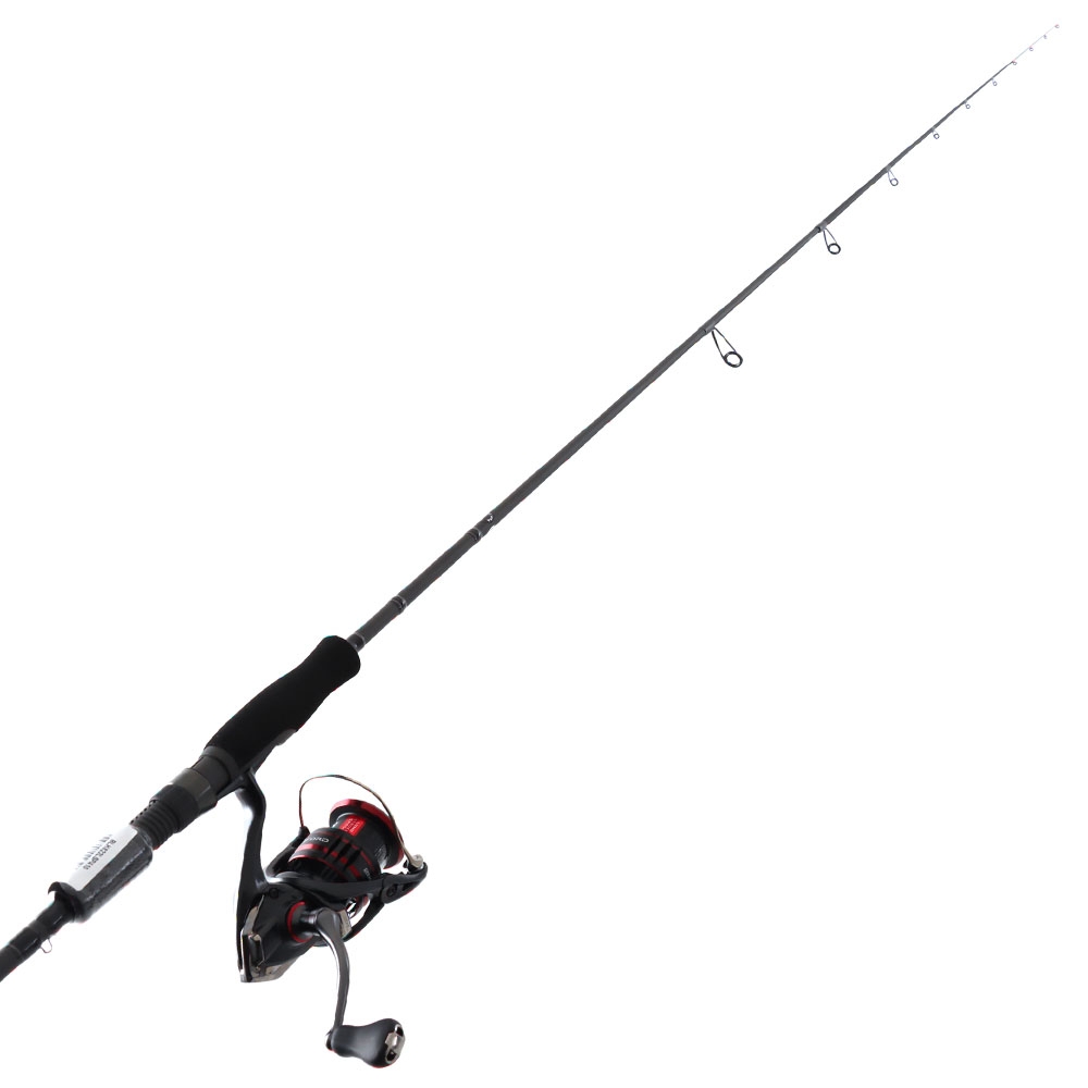 Shimano Vanford 2500 HG Blackout Light Canal Spin Combo 8ft 2in 4-10lb 2-12g 2pc