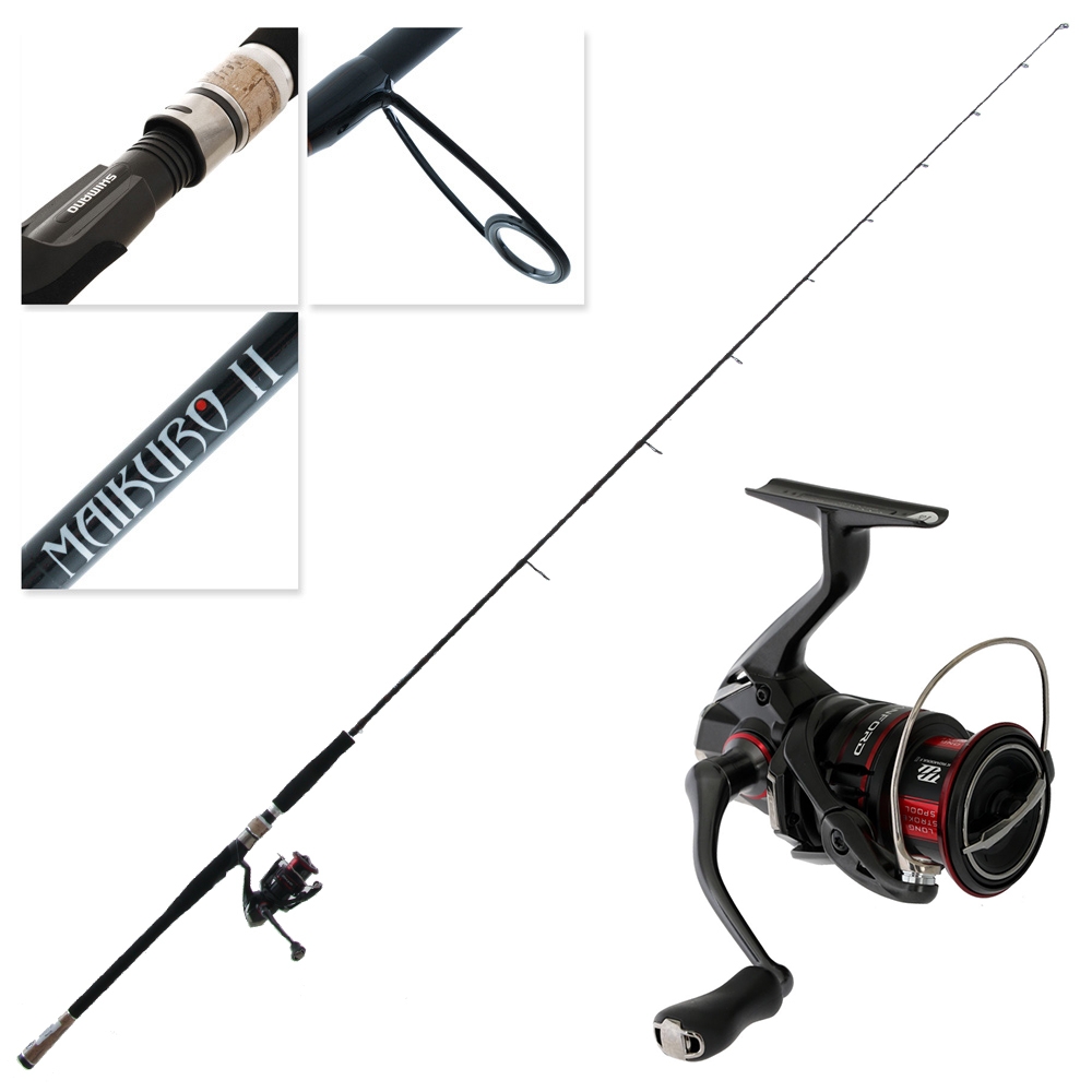 Shimano Vanford 2500 HG Maikuro II Freshwater Spin Combo 7ft 3in 6-8kg 2pc