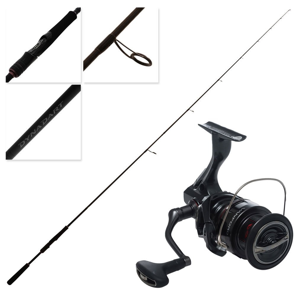 Shimano 24 Vanford 4000 XG Dyna Dart S80MH Soft Bait Spin Combo 8ft 12-35g 2pc