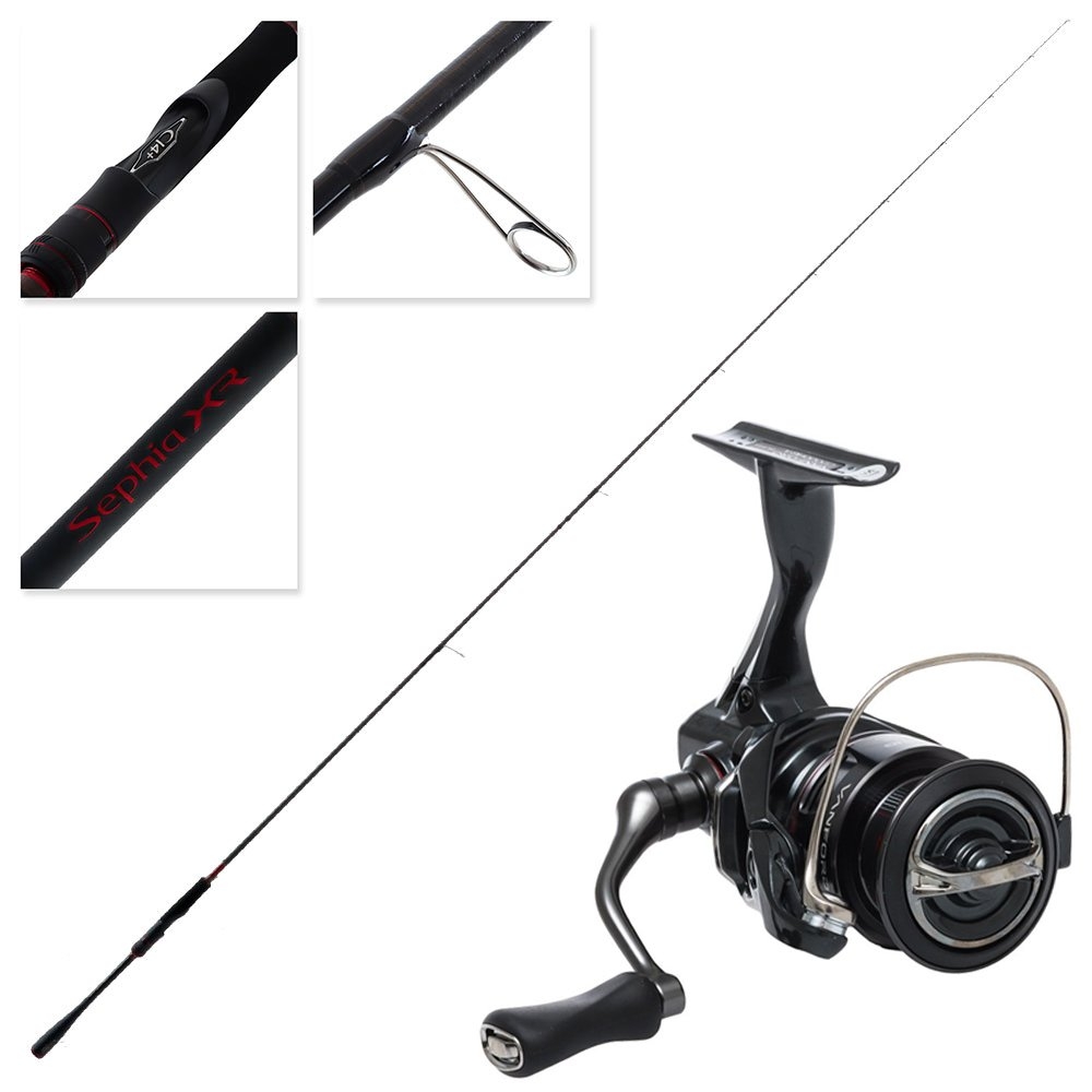 Shimano Vanford C2000 HG A Sephia XR Medium Light Squid Combo 8ft 6in PE0.4-1.0 2pc