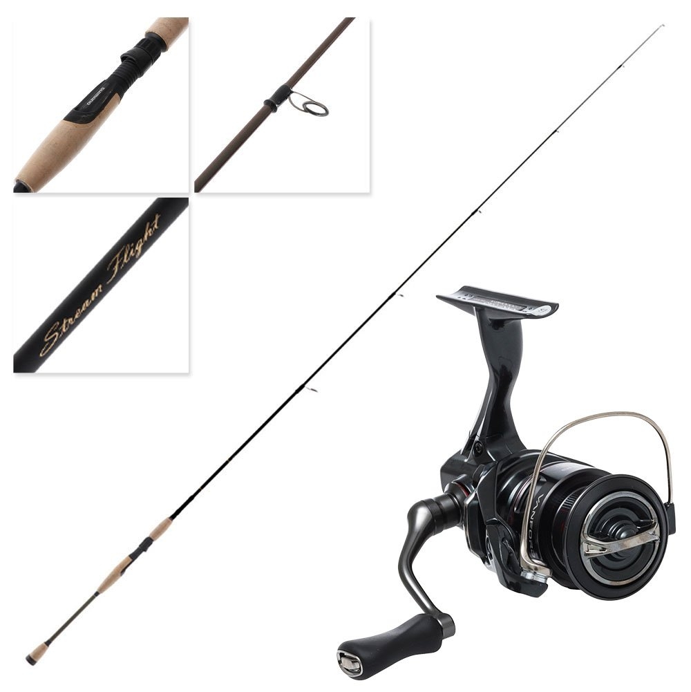 Shimano 24 Vanford C2000 HG A Stream Flight Telescopic Spin Freshwater Combo 7ft 3-5kg