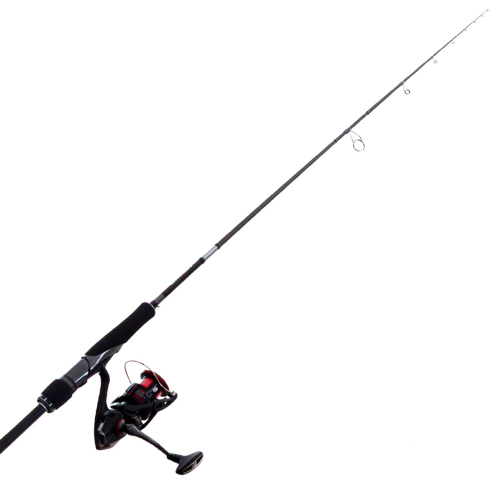 Shimano Vanford C3000 HG Lunamis S76M Softbait Spin Combo 7ft 6in PE0.8-2 2pc