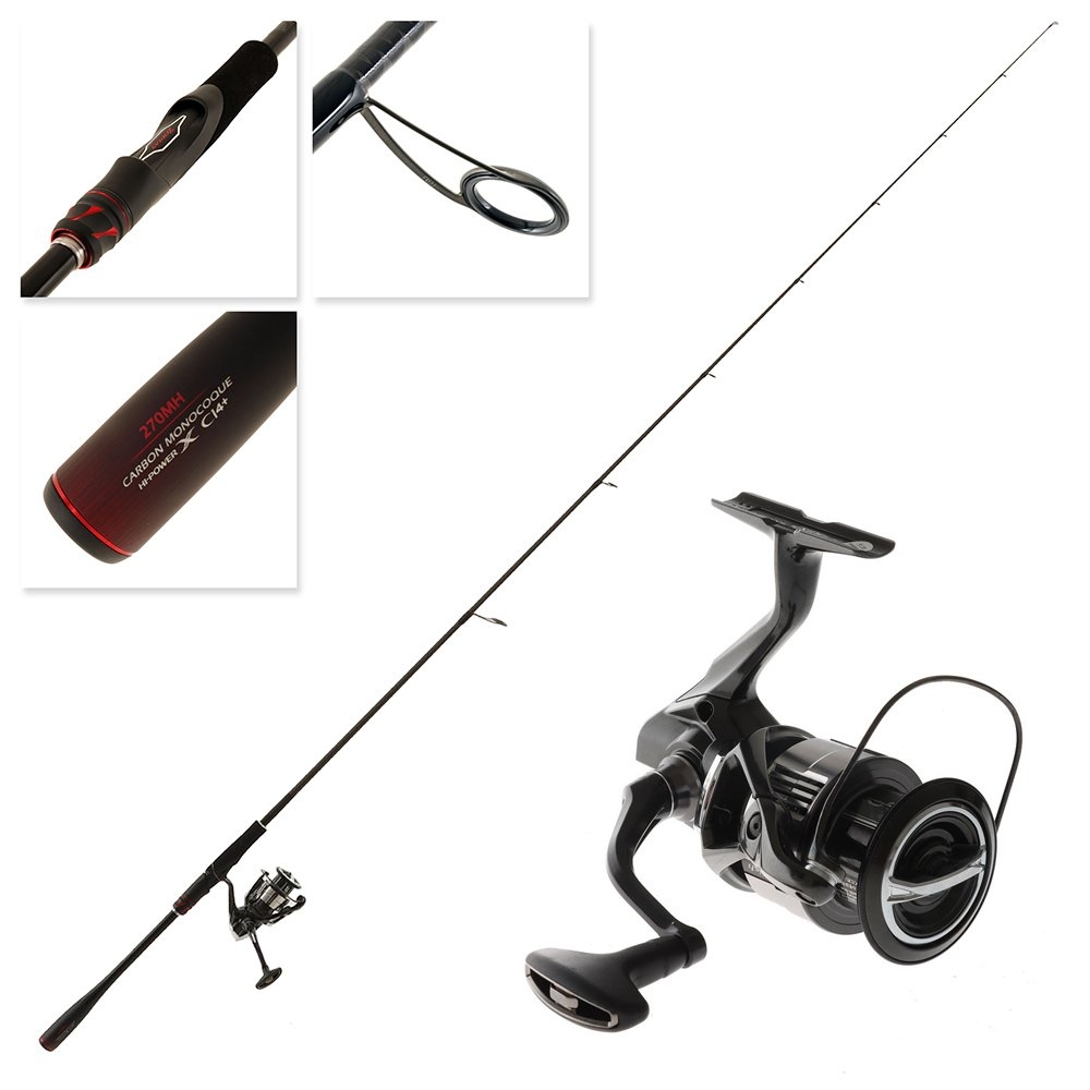 Shimano 23 Vanquish 4000 XG Zodias 270MH Softbait Combo 7ft 6-12lb 2pc