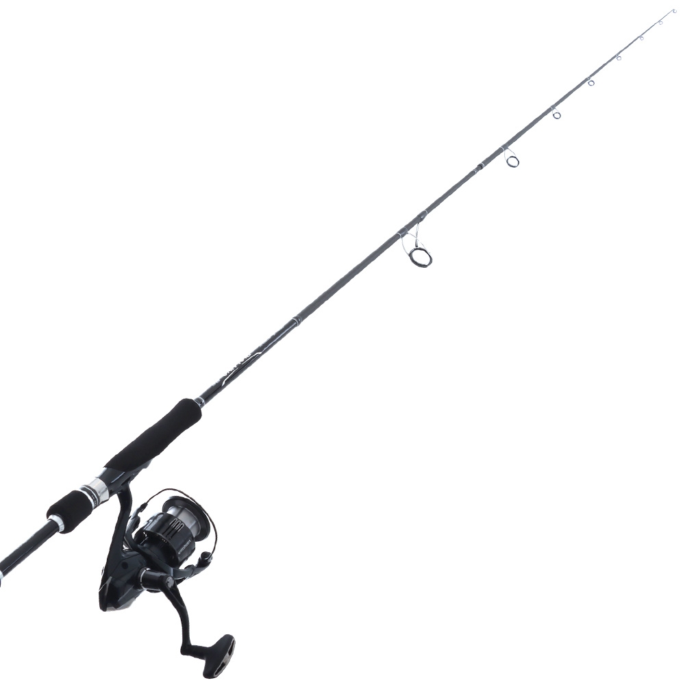 Shimano Vanquish 4000 FB XG Dialuna BS S710MH Softbait Spin Combo 7ft 10in PE1-2.5 2pc