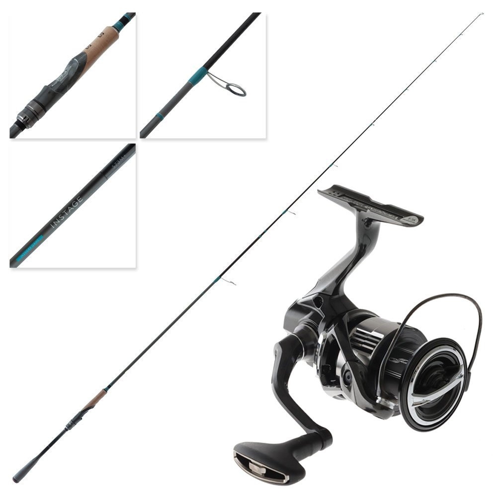 Shimano 23 Vanquish C3000 XG 24 Instage S73M+ Medium Spinning Combo 7ft 3in PE0.8-2 2pc