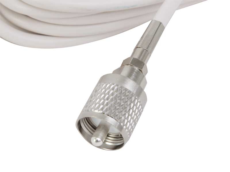 Pacific Aerials SeaMaster Pro VHF Antenna 1.8m White with P6111 4-Way Base