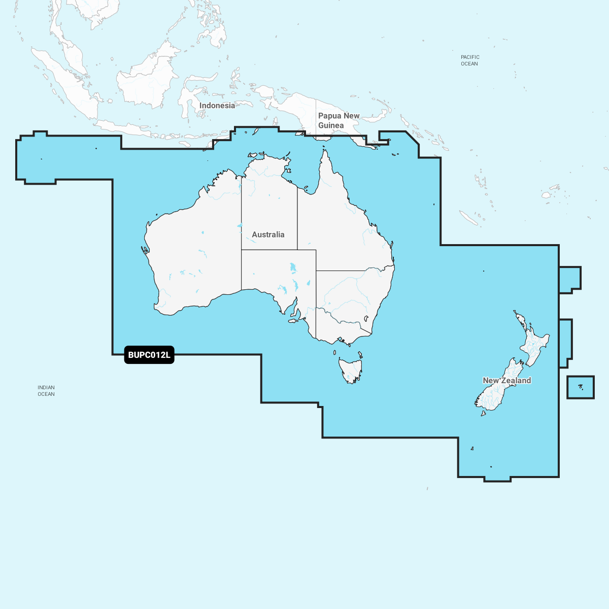 Navionics Plus Chart Card Australia and New Zealand Built-In Update SD/MSD