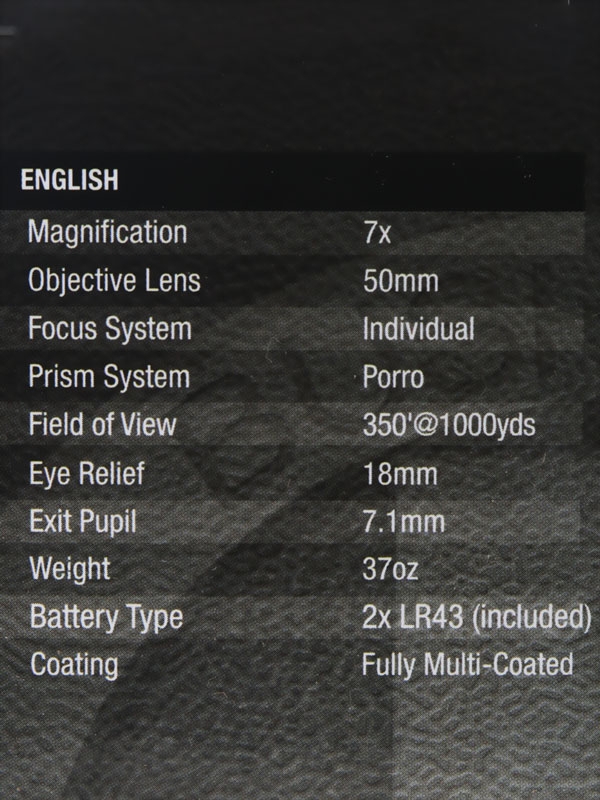 Bushnell Marine 7x50 Waterproof Binoculars with Compass