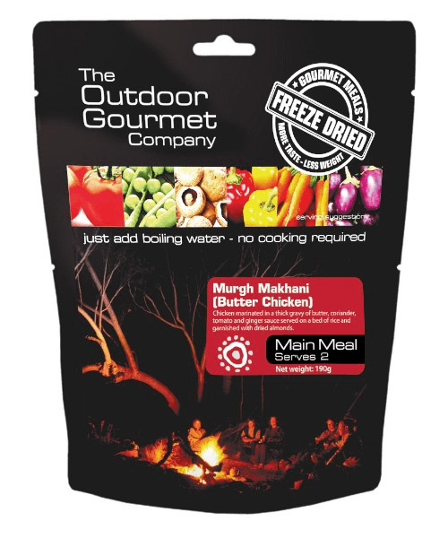 The Outdoor Gourmet Company Murgh Makhani (Butter Chicken) 190g